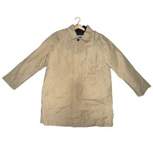 NWOT Mens 3 in 1 Khaki Lightweight Trench with Puffer Lined Jacket Coat XL